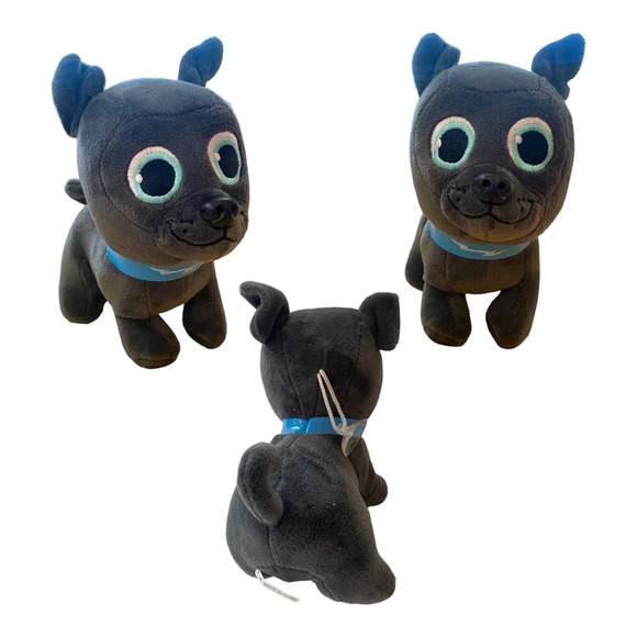 Puppy Dog Pals Gift Basket, Plush Rolly & Bingo Stuffed Animal Book Toy Set - Picture 2 of 6